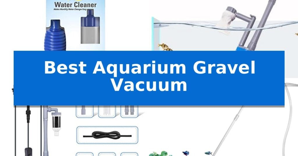 Best Aquarium Gravel Vacuum