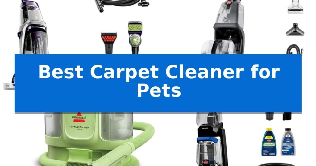 Best Carpet Cleaner for Pets