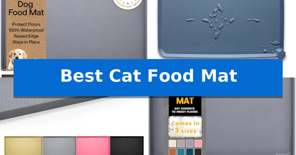 Best Cat Food Mat