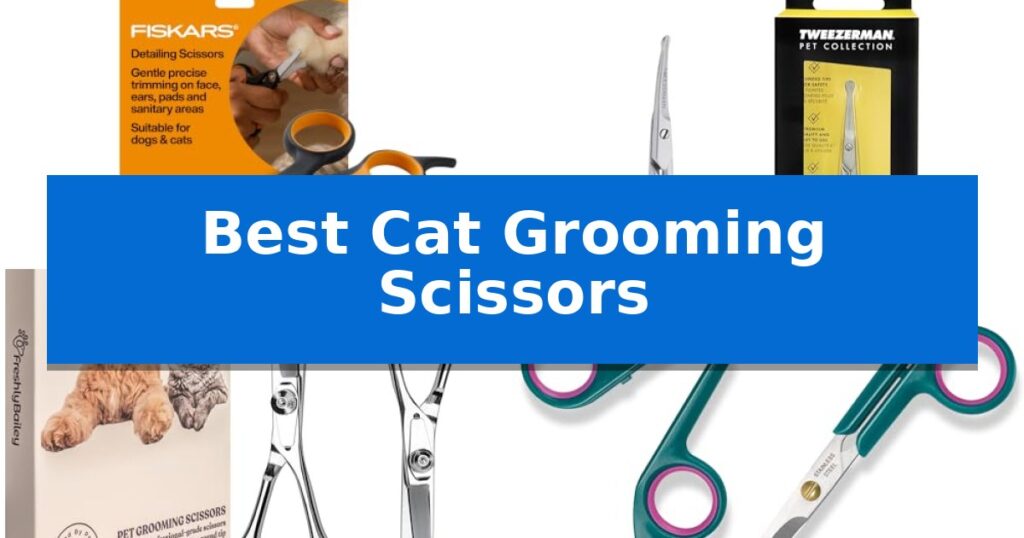 Best Cat Grooming Scissors