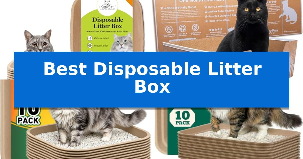 Litter Stuff Best Disposable Litter Box in 2026: Simplify Travel and Home ...