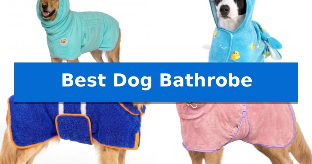 Best Dog Bathrobe