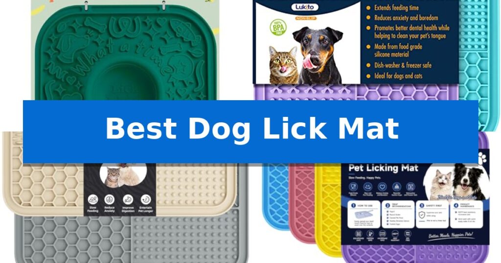 Best Dog Lick Mat