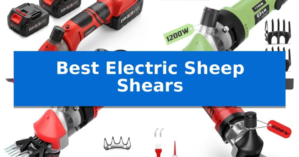 Best Electric Sheep Shears