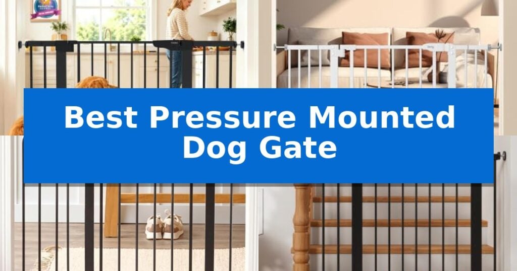 Best Pressure Mounted Dog Gate