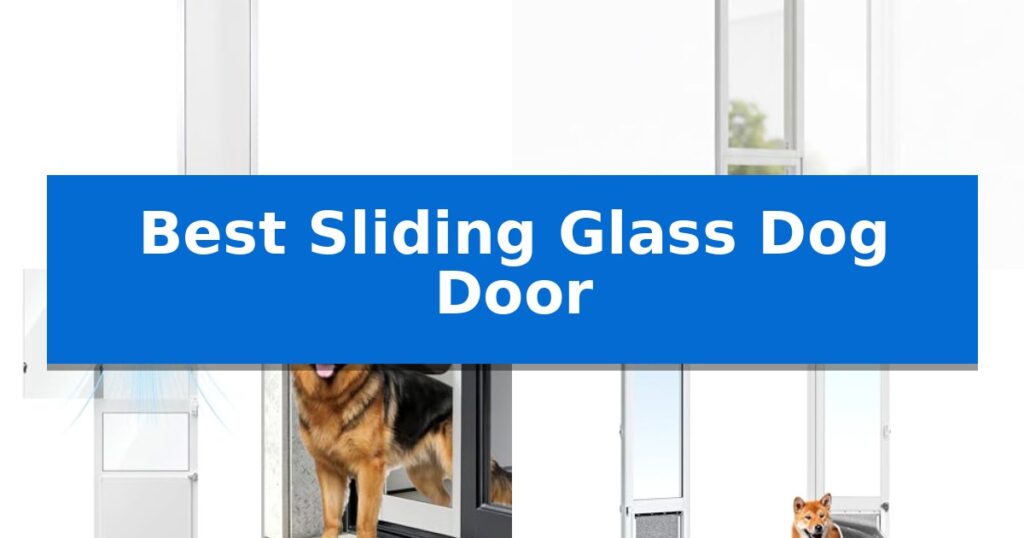 Best Sliding Glass Dog Door